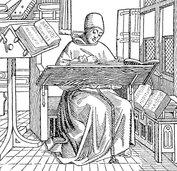 Monk copyist