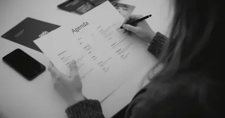 Wie Sie eine Agenda gestalten, die hilft statt überfordert?