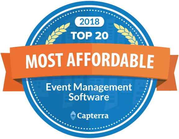 CAPTERRA TOP 20 MOST AFFORDABLE EVENT MANAGEMENT SOFTWARE